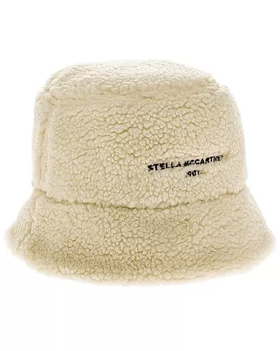 STELLA MCCARTNEY FFF Reversible Logo Bucket Hat Women 1 STELLA MCCARTNEY FFF Reversible Logo Bucket Hat Women