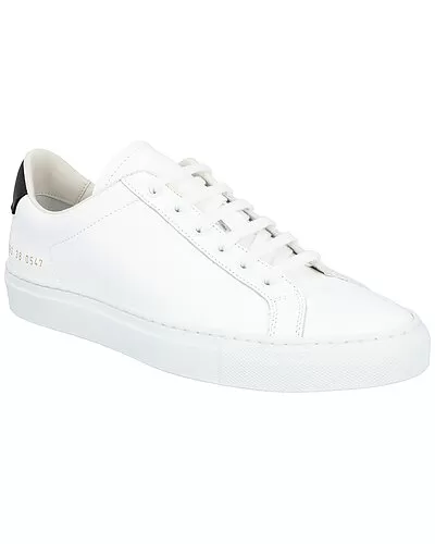 Common Projects Retro Low Leather Sneaker Women 1 Common Projects Retro Low Leather Sneaker Women