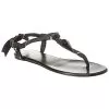 Balenciaga Satin Logo Sandal Women