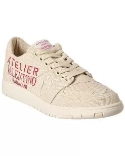 Valentino Atelier 07 Camouflage Edition Canvas Sneaker Women