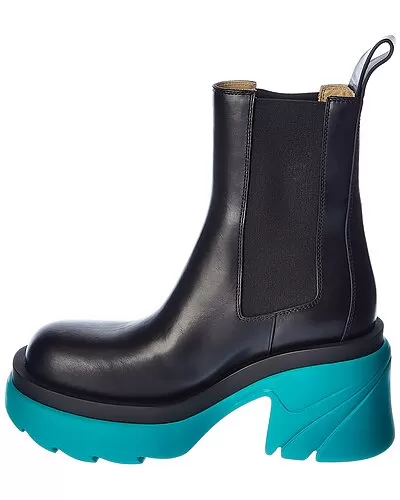 Bottega Veneta Flash Leather Bootie Women 2 Bottega Veneta Flash Leather Bootie Women - Image 2