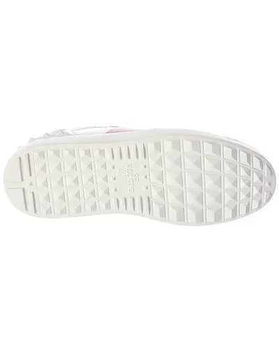 Valentino Rockstud Open Leather Sneaker Women 4 Valentino Rockstud Open Leather Sneaker Women - Image 4