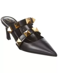 Valentino Roman Stud 65 Leather Mule Women