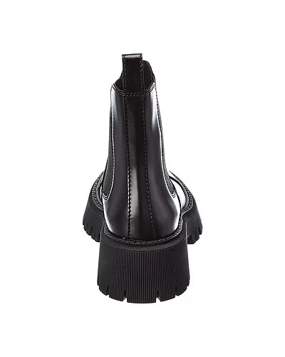 Balenciaga Tractor Leather Bootie Women 3 Balenciaga Tractor Leather Bootie Women - Image 3