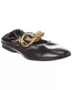 JW Anderson Chain Leather Ballerina Flat Women