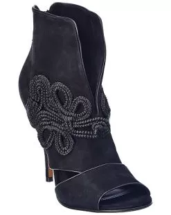 Salvatore Ferragamo Amirah Suede Bootie Women