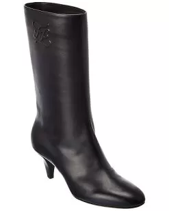 FENDI Karligraphy Leather Boot Women