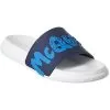 Alexander McQueen Graffiti Logo Rubber Slide Women