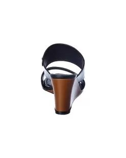 Salvatore Ferragamo Chaim Leather Wedge Sandal Women -Fashion Clothing Store 1313295612 RLLD 3