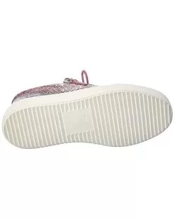 Giuseppe Zanotti May London Snake-Embossed Leather Sneaker Women 8 Giuseppe Zanotti May London Snake-Embossed Leather Sneaker Women -Fashion Clothing Store 1313300311 RLLD 4