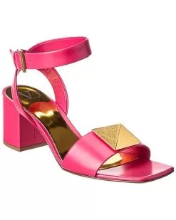 Valentino One Stud 60 Leather Sandal Women