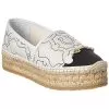 Salvatore Ferragamo Kim Gal Leather Platform Espadrille Women