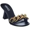 Versace Chain Detail Leather Sandal Women