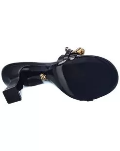 Versace Chain Detail Leather Sandal Women -Fashion Clothing Store 1313354305 RLLD 4