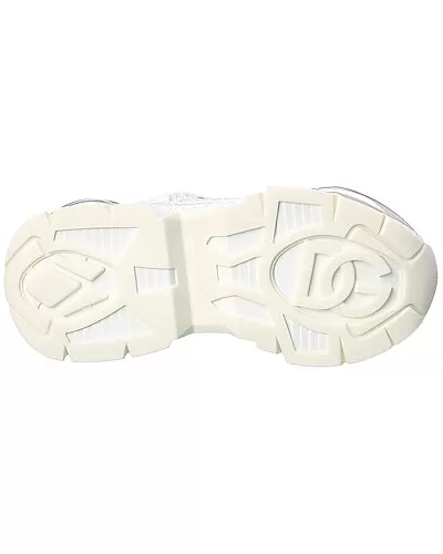 Dolce & Gabbana Airmaster Leather & Mesh Sneaker Women 4 Dolce & Gabbana Airmaster Leather & Mesh Sneaker Women - Image 4