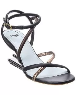 FENDI First Leather Sandal Women