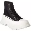 Alexander McQueen Tread Slick Canvas Boot Women