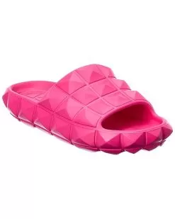 Valentino Roman Stud Turtle Rubber Slide Women