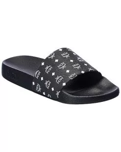 MCM Monogram Visetos Slide Women