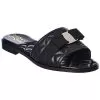 Salvatore Ferragamo LoveC Q Leather Sandal Women