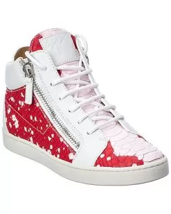 Giuseppe Zanotti Brek Leather High-Top Sneaker Women