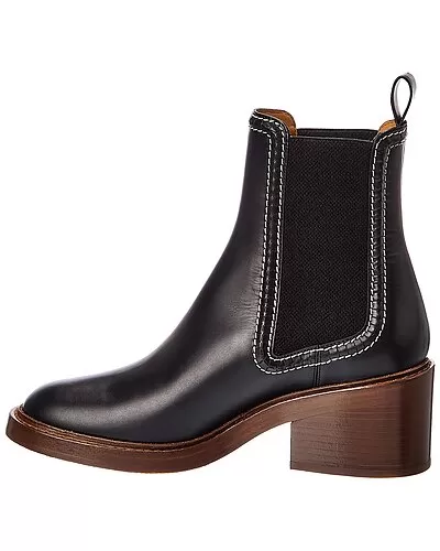 Chloé Mallo Leather Bootie Women 2 Chloé Mallo Leather Bootie Women - Image 2