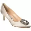 Manolo Blahnik Hangisi 50 Satin Pump Women