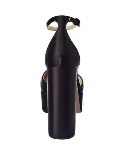 Prada Logo Satin Platform Pump Women -Fashion Clothing Store 1313468120 RLLD 3