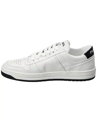 Prada Downtown Perforated Leather Sneaker Women 2 Prada Downtown Perforated Leather Sneaker Women - Image 2