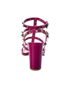 Valentino Rockstud Caged 90 Leather Ankle Strap Sandal Women 7 Valentino Rockstud Caged 90 Leather Ankle Strap Sandal Women -Fashion Clothing Store 1313471745 RLLD 3