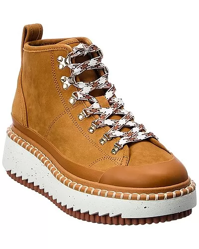 Chloé Lilli Suede Bootie Women 1 Chloé Lilli Suede Bootie Women