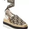 STELLA MCCARTNEY Gaia S-Wave Platform Espadrille Women