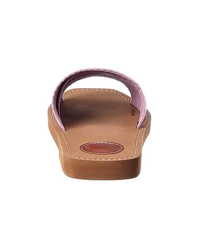 Chloé Woody Logo Canvas Slide Women 3 Chloé Woody Logo Canvas Slide Women - Image 3