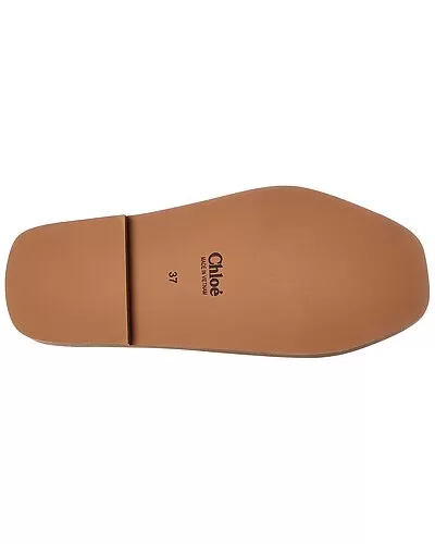 Chloé Woody Logo Canvas Slide Women 4 Chloé Woody Logo Canvas Slide Women - Image 4