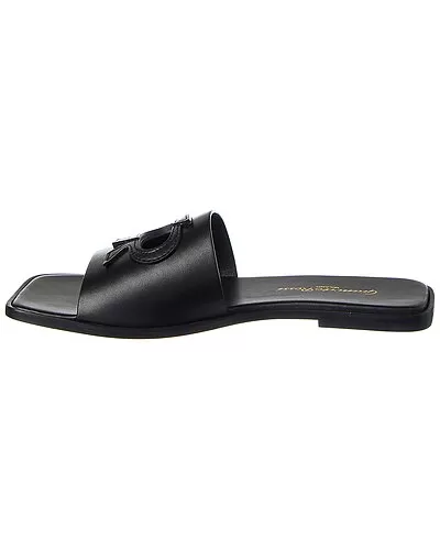 Bbon Slide Leather Sandal Women 2 Bbon Slide Leather Sandal Women - Image 2