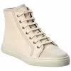 Gucci GG Canvas & Leather High-Top Sneaker Women
