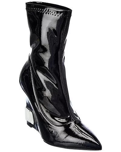 MOSCHINO Logo Bootie Women 1 MOSCHINO Logo Bootie Women