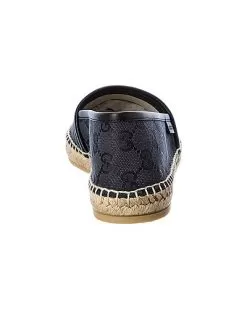 Gucci GG Canvas & Leather Espadrille Women -Fashion Clothing Store 1313502488 RLLD 3