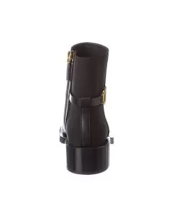 Valentino VLogo Leather Bootie Women -Fashion Clothing Store 1313502512 RLLD 3