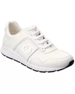 Gucci Interlocking G Leather Sneaker Women