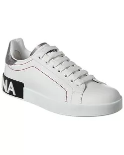 Dolce & Gabbana Portofino Leather Sneaker Women