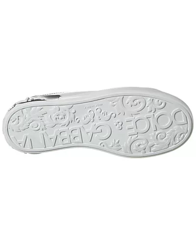 Dolce & Gabbana Portofino Leather Sneaker Women 4 Dolce & Gabbana Portofino Leather Sneaker Women - Image 4