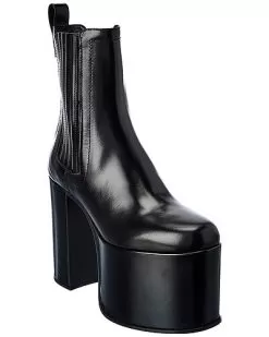 Valentino Roman Stud 125 Leather Platform Boot Women