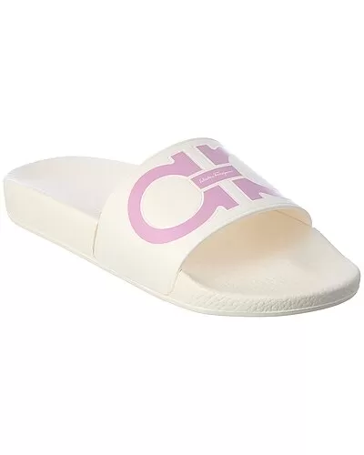 Salvatore Ferragamo Groovy Rubber Slide Women 1 Salvatore Ferragamo Groovy Rubber Slide Women