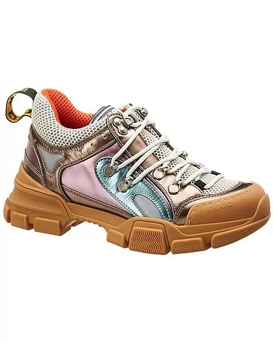 Gucci Flashtrek Leather Sneaker Women 1 Gucci Flashtrek Leather Sneaker Women