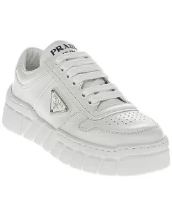 Prada Logo Leather Sneaker Women