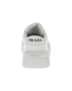 Prada Logo Leather Sneaker Women 7 Prada Logo Leather Sneaker Women -Fashion Clothing Store 1313547809 RLLD 3