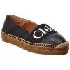 Chloé Woody Leather Espadrille Women