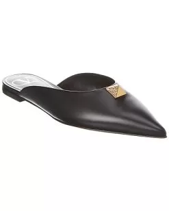 Valentino Roman Stud Leather Mule Women