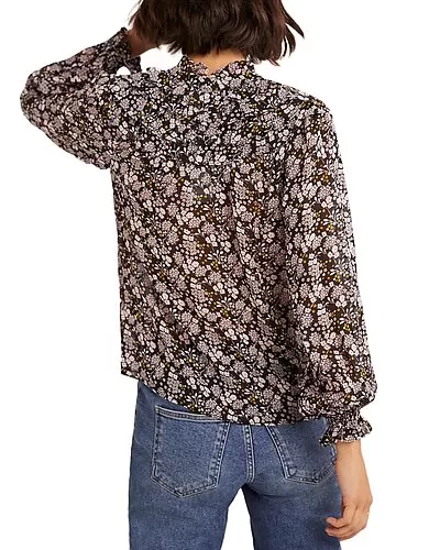 Boden Ruffle Neck Shirt Women 2 Boden Ruffle Neck Shirt Women - Image 2